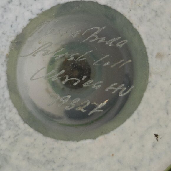 Kosta Boda Ulrica Hydman Vallien Signed Bird Face Egg Cup Or Vase - Picture 7 of 9